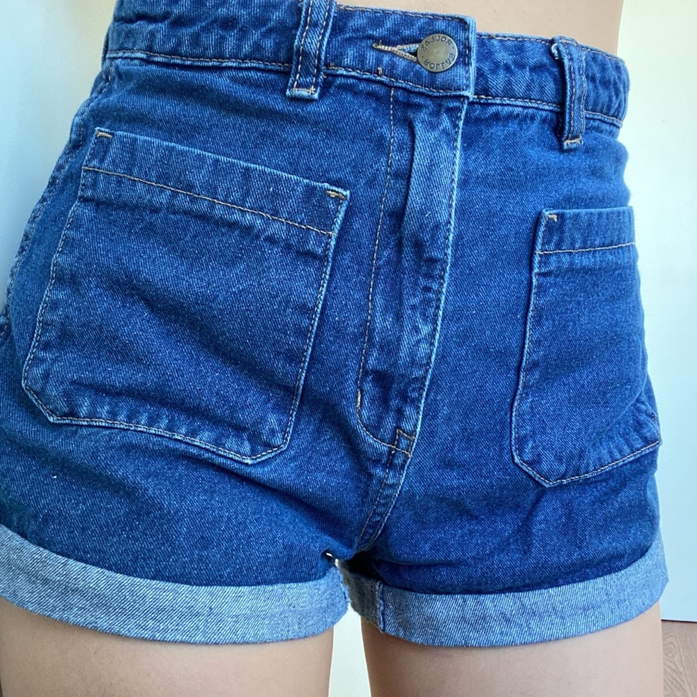 [Rolla’s] High Waist Denim Shorts